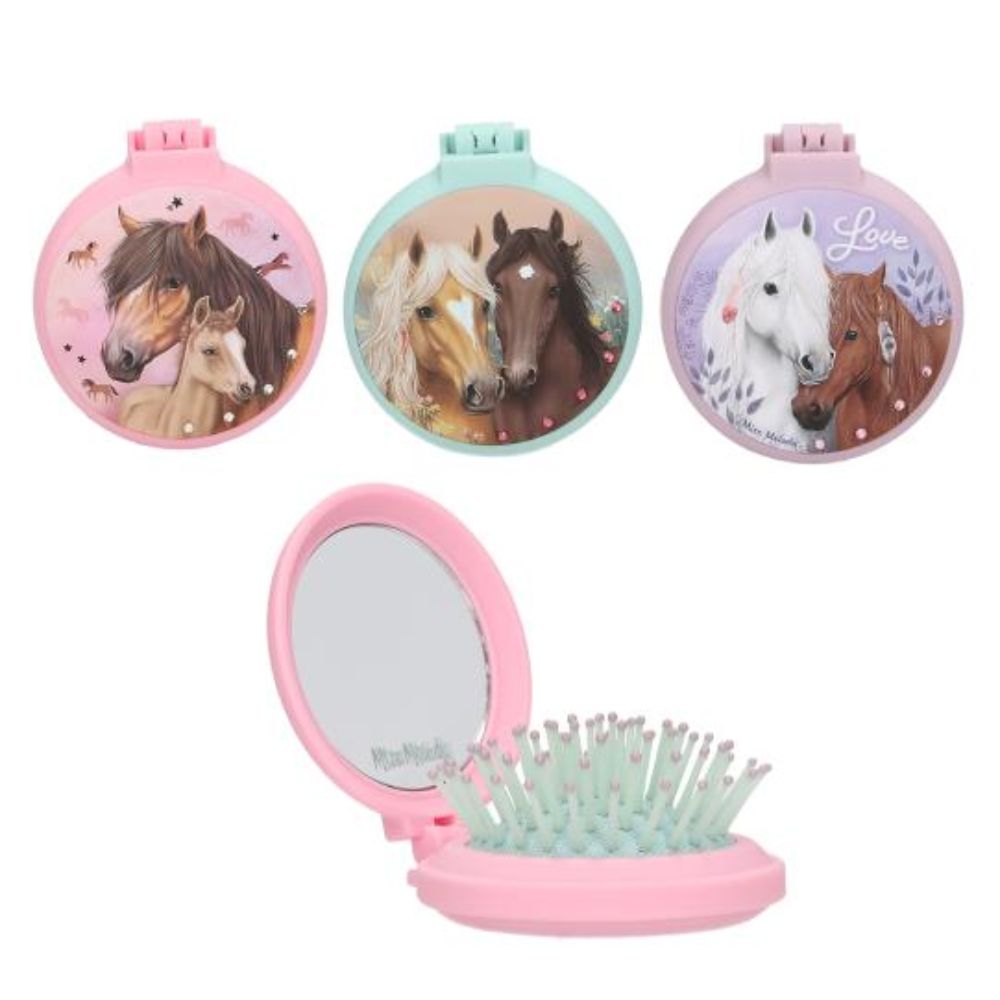 Depesche Miss Melody Folding Hairbrush (Choice of 3)