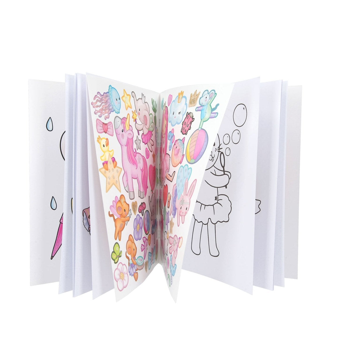 Depesche Princess Mimi Colouring Book - Old Railway Line Garden Centre