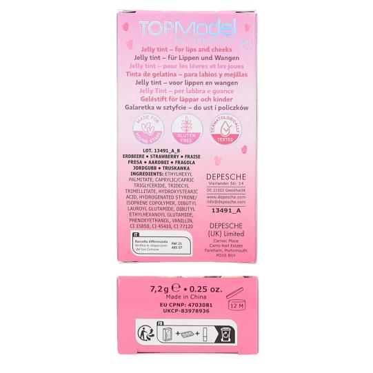 Depesche TOPModel Cheeks & Lips Jelly Stick - (Choice of 2)