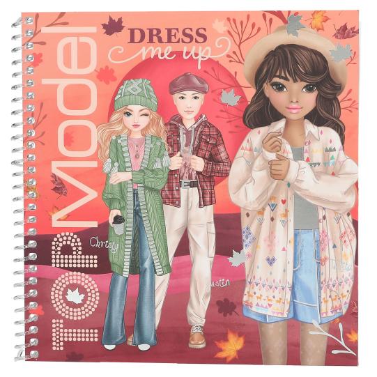 Depesche TOPModel Cosy Dress Me Up Sticker Book