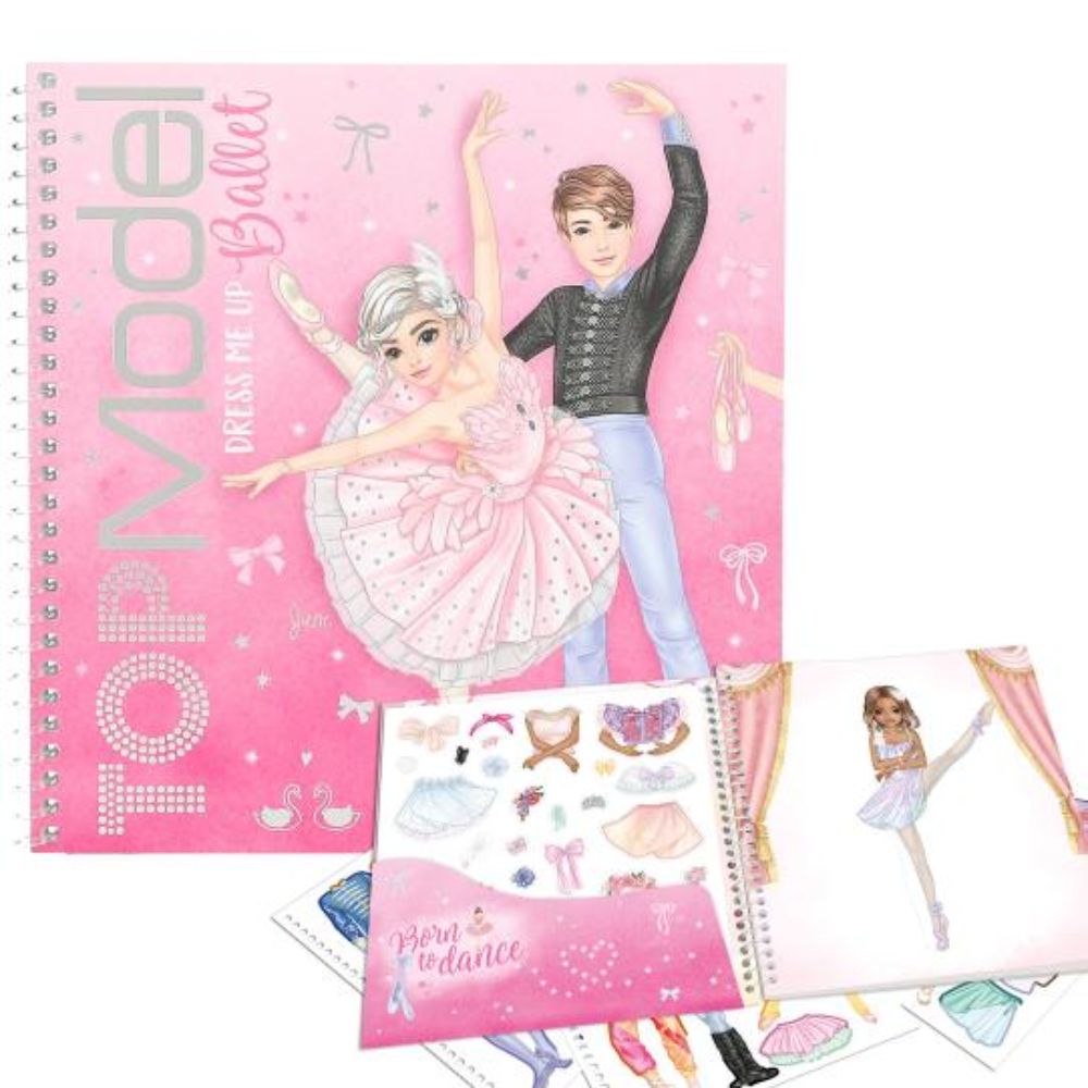 Depesche TopModel Dress Me Up Ballet Stickerbook