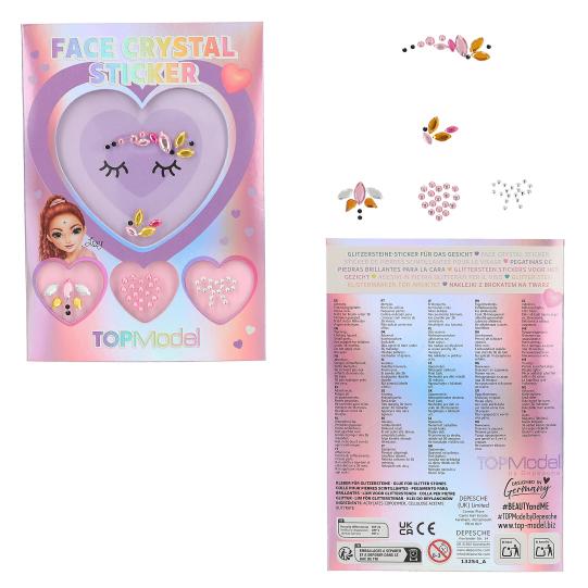 Depesche TOPModel Face Crystal Stickers - (Choice of 3)
