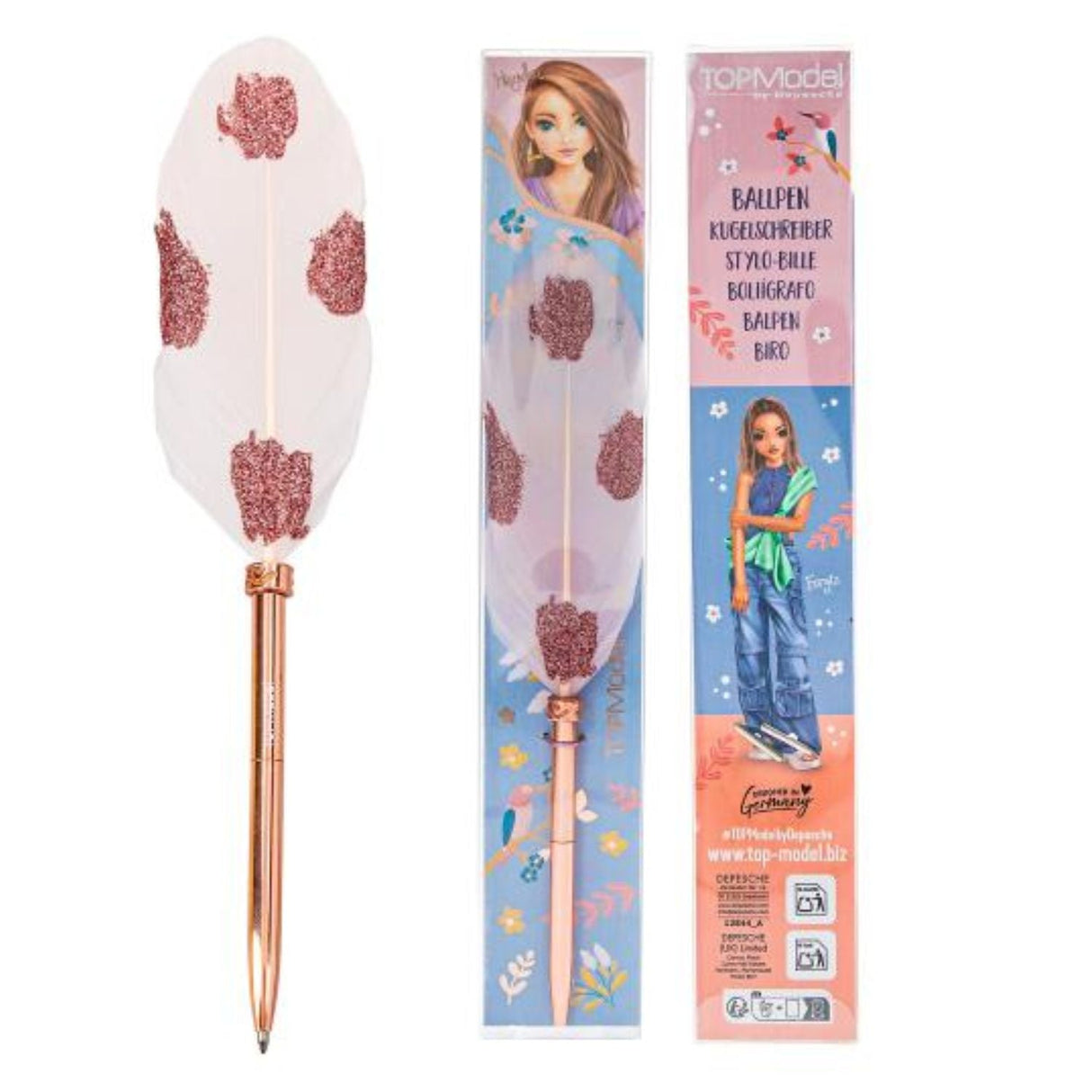 Depesche TopModel Feather Ballpen (Choice of 3) - Old Railway Line Garden Centre