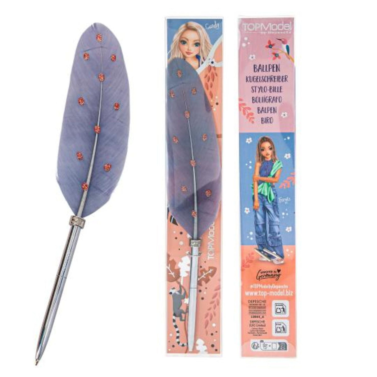 Depesche TopModel Feather Ballpen (Choice of 3) - Old Railway Line Garden Centre
