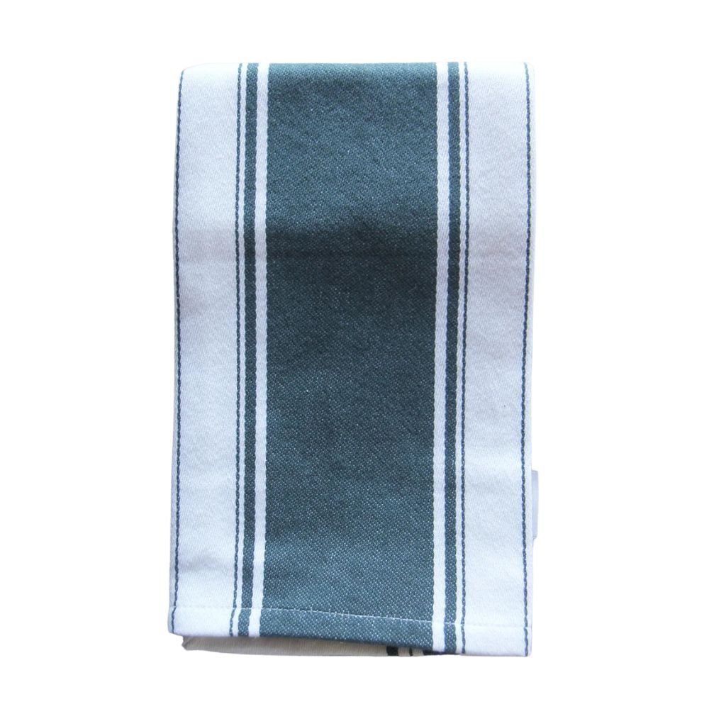 Dexam 70cm Love Colour Striped Tea Towel - Ink Blue - Old Railway Line Garden Centre