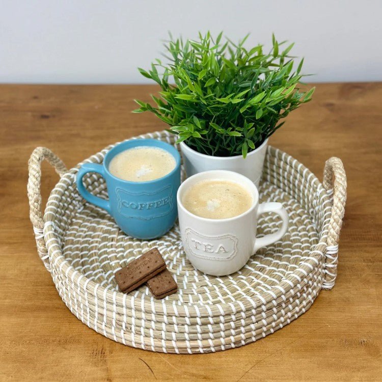 Dexam Sintra Seagrass Tray - Natural - Old Railway Line Garden Centre