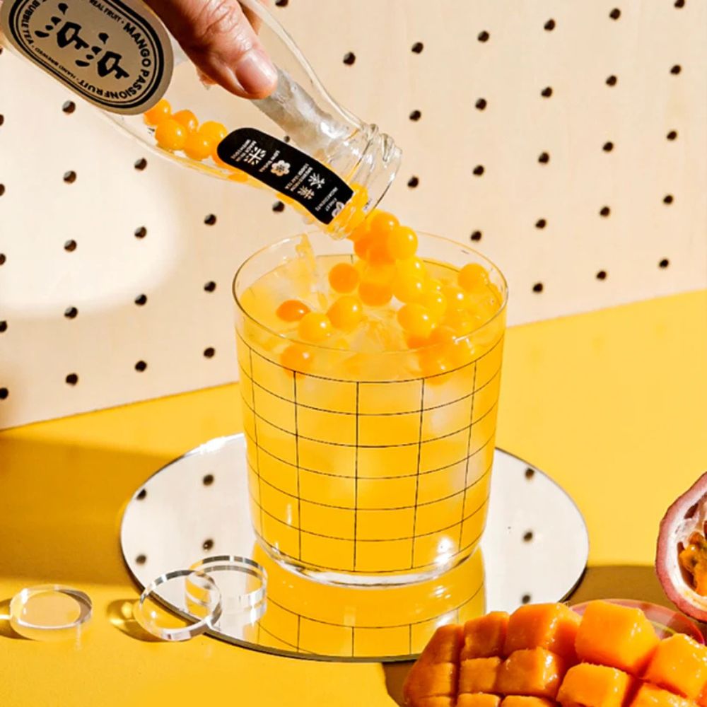 Dot Dot Bubble Tea 250ml Mango Passionfruit Bubble Tea - Old Railway Line Garden Centre