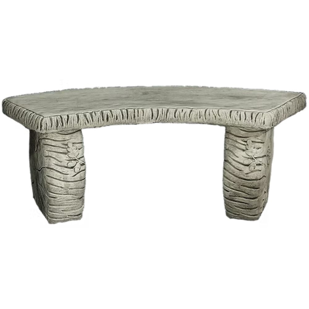 Dream Garden 108cm Curved Stone Woodland Bench