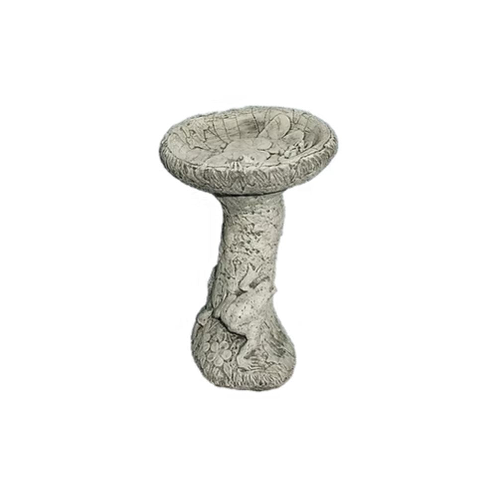Dream Gardens 36cm Small Frog Stone Bird Bath