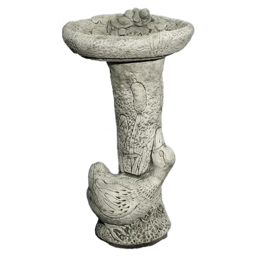 Dream Gardens 71cm Duck Stone Bird Bath