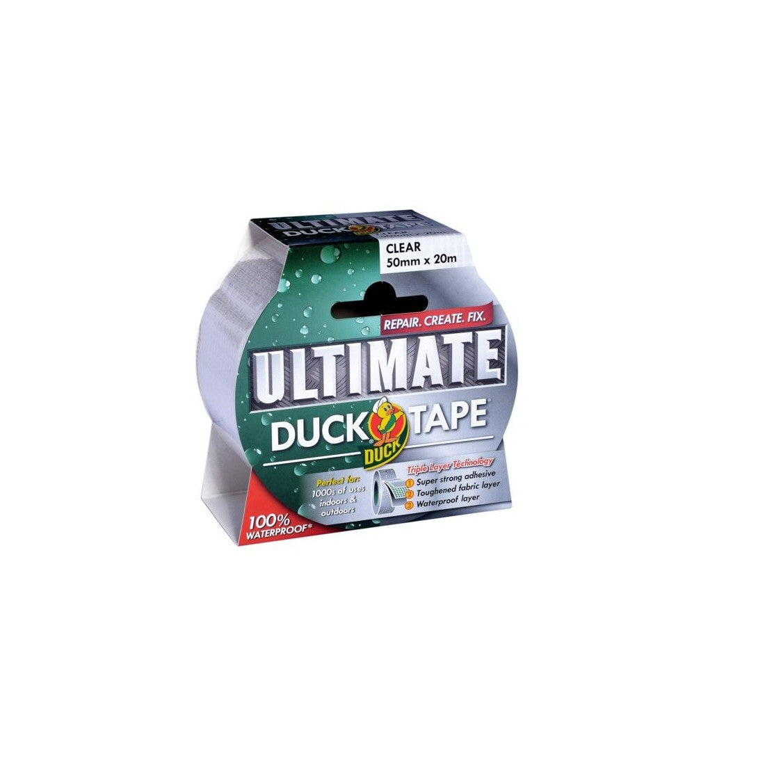 Duck 50mm Clear Ultimate Tape