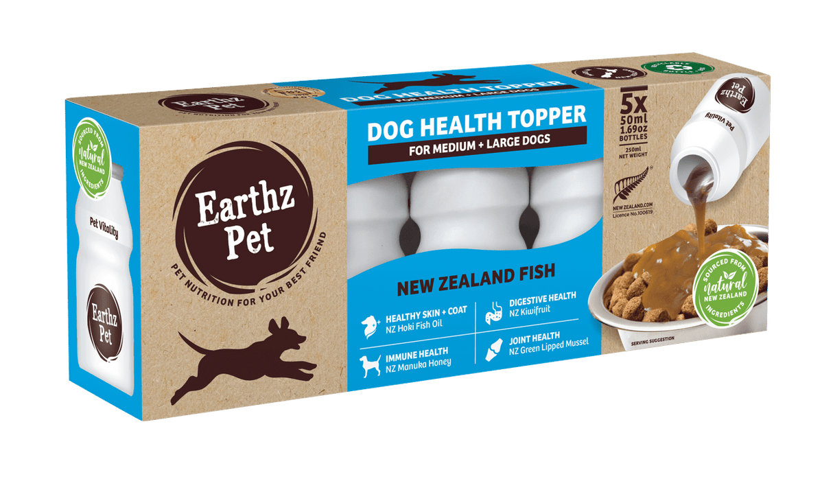 Earthz Pet Vitality Fish Gravy Large Dog (Pack of 5) - Old Railway Line Garden Centre