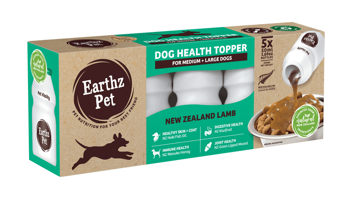 Earthz Pet Vitality Lamb Gravy Large Dog (Pack of 5) - Old Railway Line Garden Centre