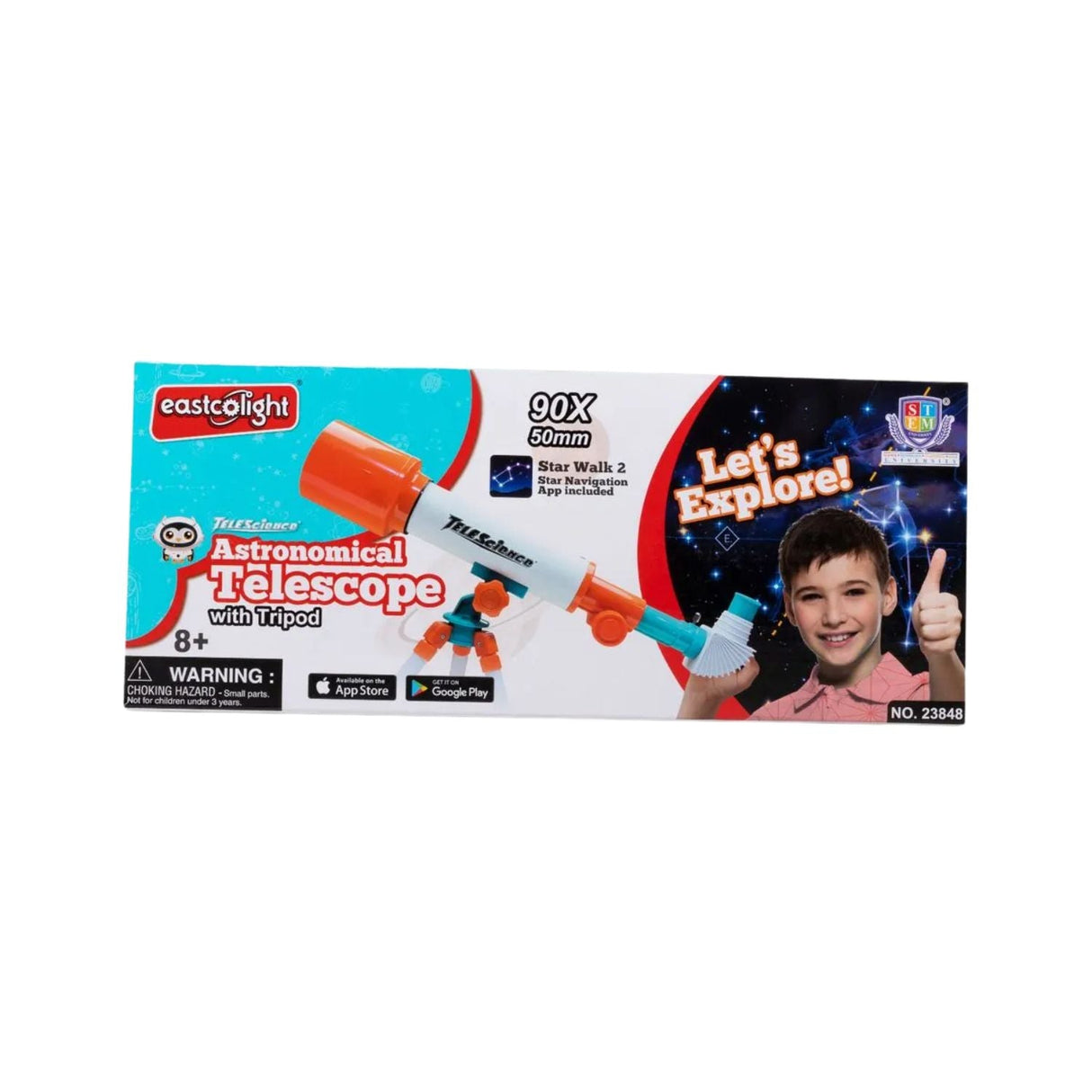 Eastcolight 50mm Telescope - Old Railway Line Garden Centre