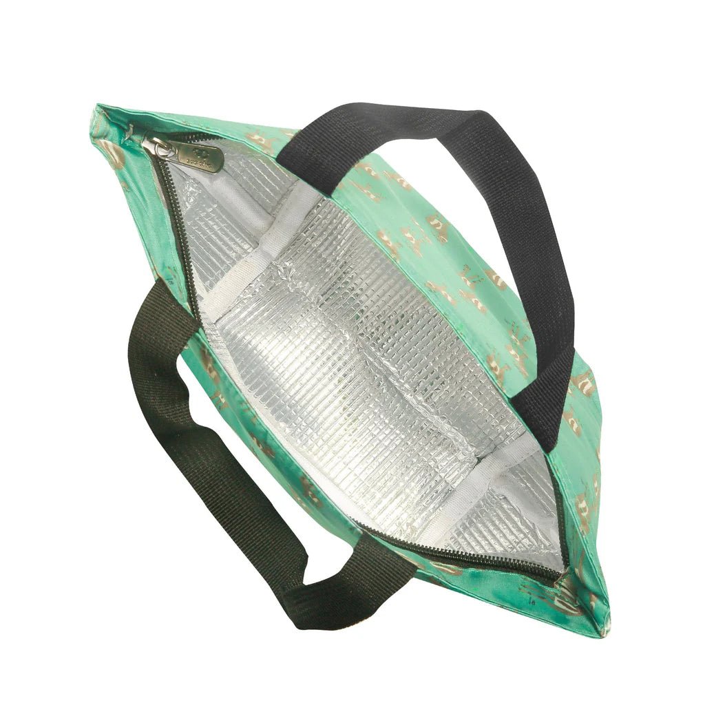 Eco Chic Lightweight Foldable Lunch Bag Deer - Old Railway Line Garden Centre