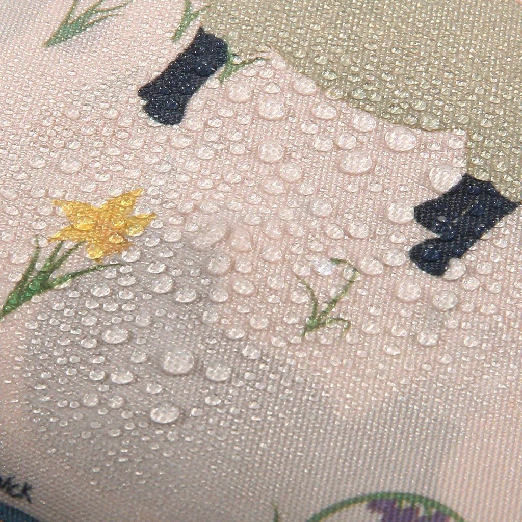 Eco Chic Lightweight Foldable Mini Backpack Sheep Realism - Old Railway Line Garden Centre