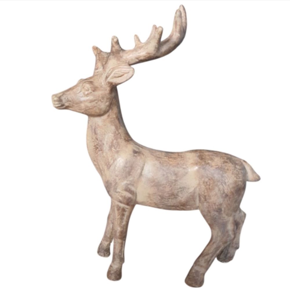 Edelman 28.5cm Brown Standing Reindeer Ornament