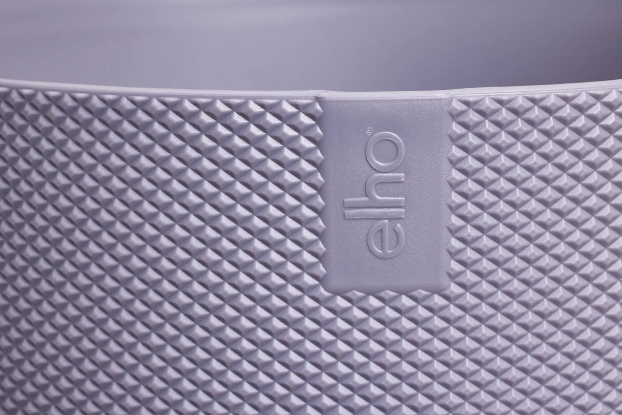 Elho 14cm Lavender Lilac Jazz Round Recycled Plastic Pot - Old Railway Line Garden Centre