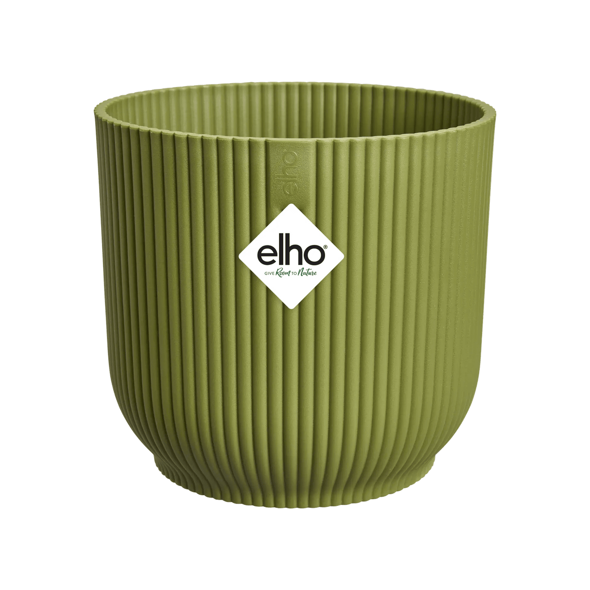 Elho 14cm Vibes Fold Coupe Plant Pot - Fern Green - Old Railway Line Garden Centre