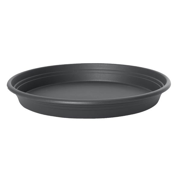 Elho 44cm Universal Round Plant Pot Saucer - Anthracite