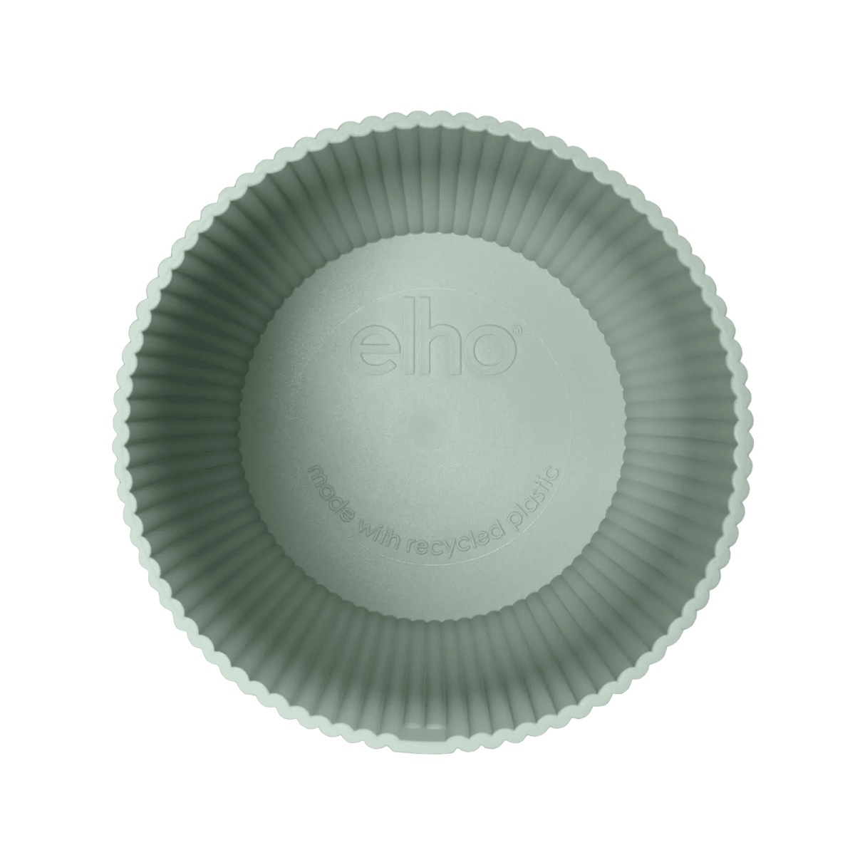 Elho 9cm Vibes Fold Round Mini Pot - Sorbet Green - Old Railway Line Garden Centre