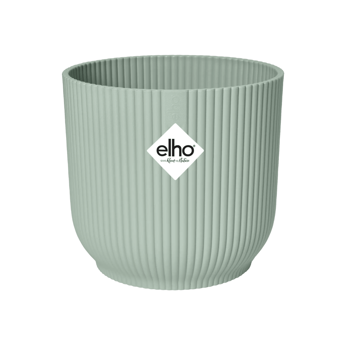 Elho 9cm Vibes Fold Round Mini Pot - Sorbet Green - Old Railway Line Garden Centre