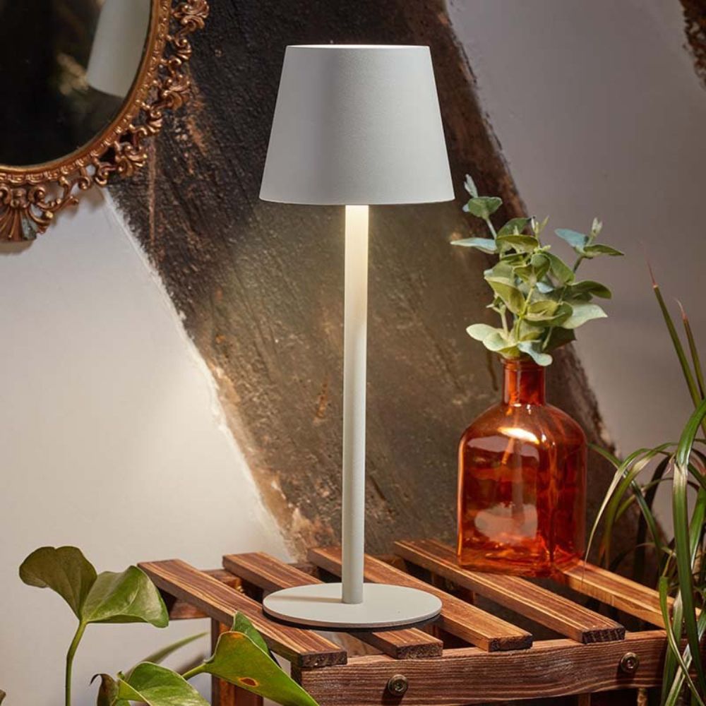 Eureka 33cm Ivory Turin Lamp