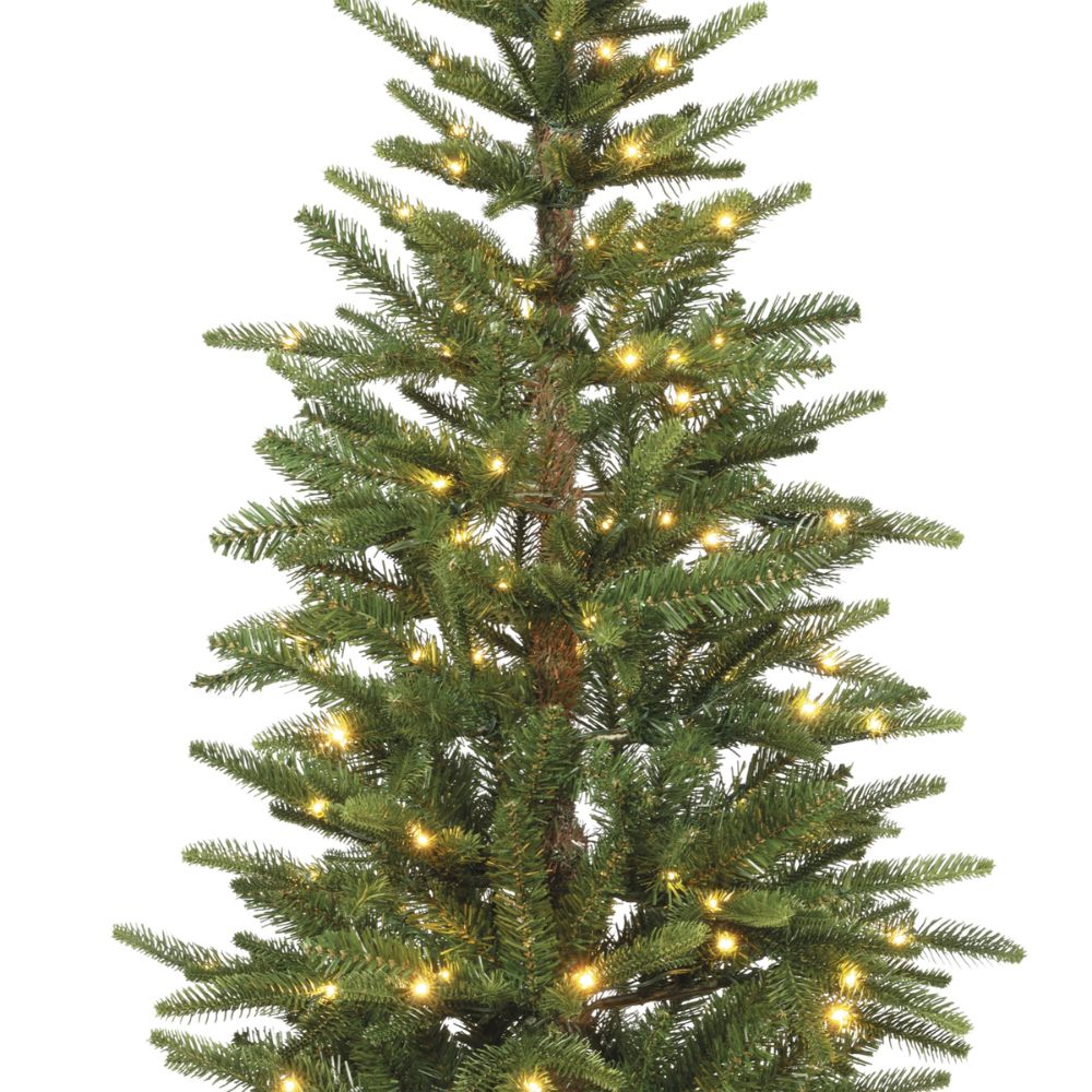 Everlands 1.8m (6ft) Alpbach Fir Pre-Lit Artificial Christmas Tree