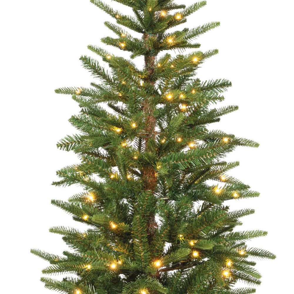 Everlands 2.1m (7ft) Alpbach Fir Pre-Lit Artificial Christmas Tree