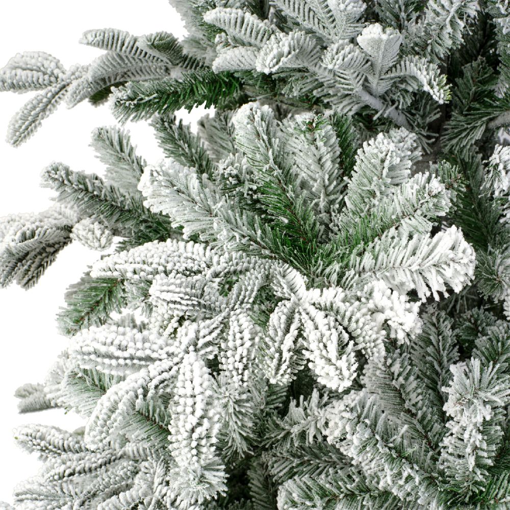 Everlands 2.1m (7ft) Snowy Balsamea Fir Artificial Christmas Tree