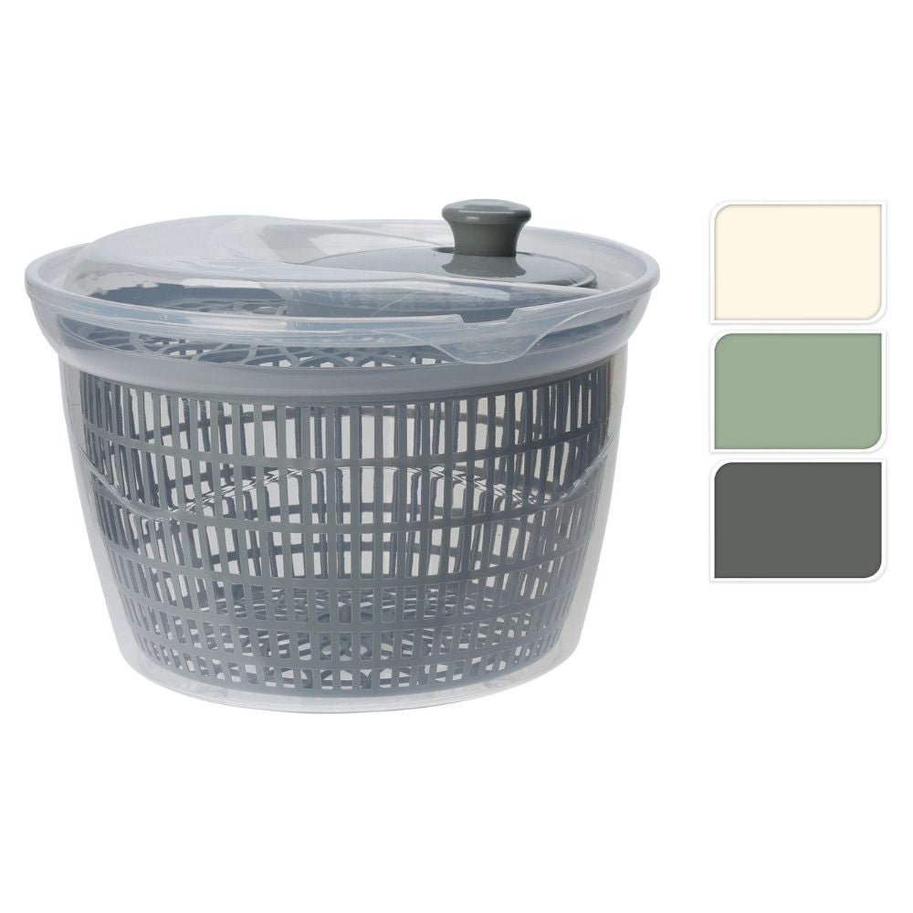 Excellent Houseware 25cm Premium Salad Spinner (Choice of 3) - Old Railway Line Garden Centre