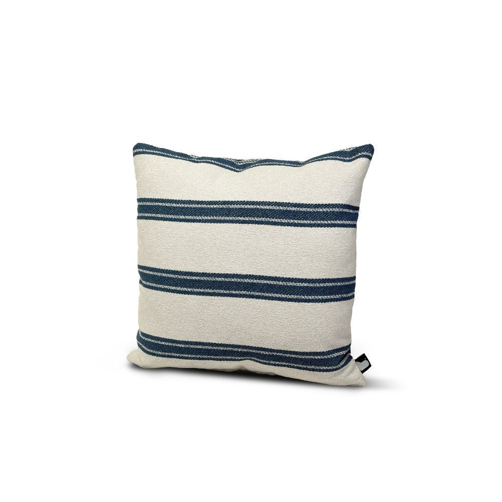 Extreme Lounging 50cm B-Cushion Haven Outdoor Cushion - Blue Stripes - Old Railway Line Garden Centre