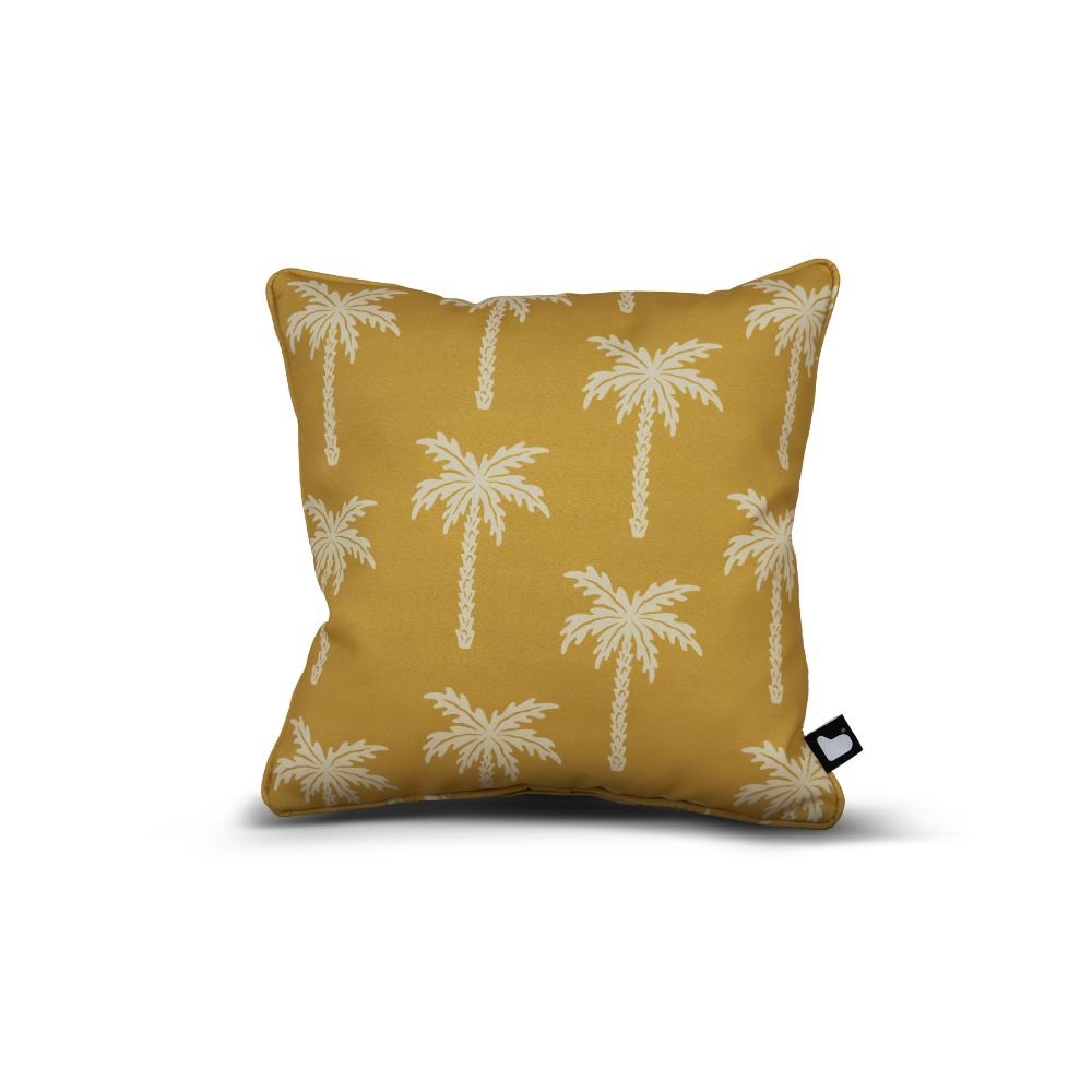 Extreme Lounging B-Cushion Art Collection Outdoor Scatter Cushion - Palm Yellow - Old Railway Line Garden Centre