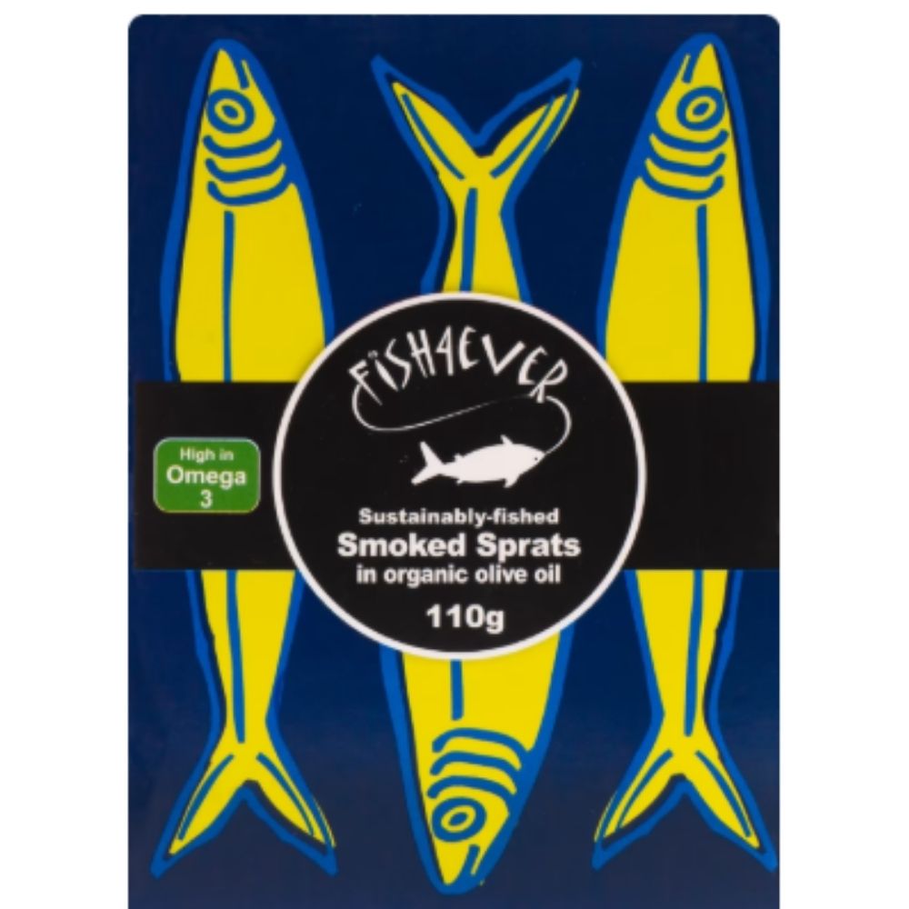 Fish4Ever 110g Smoked Sprats in Olive Oil