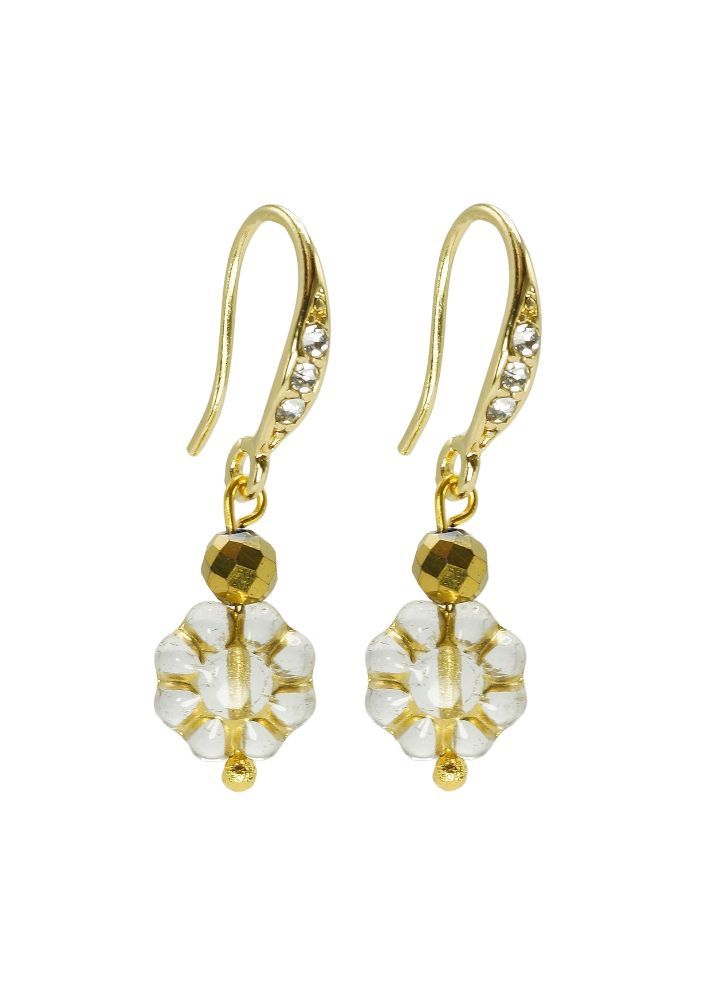 Rosie Fox Pyrite Gemstone Belle Earrings