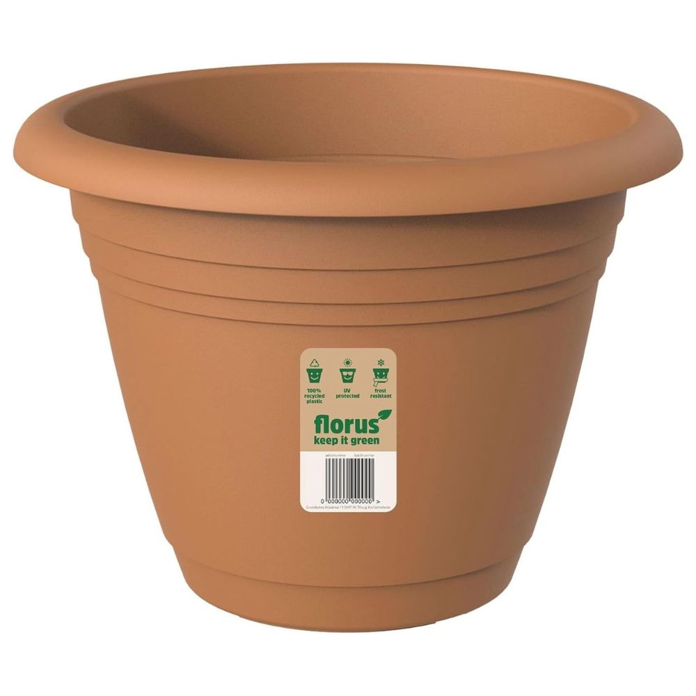 Florus 40cm Mediterran Campana Flower Pot - Terracotta