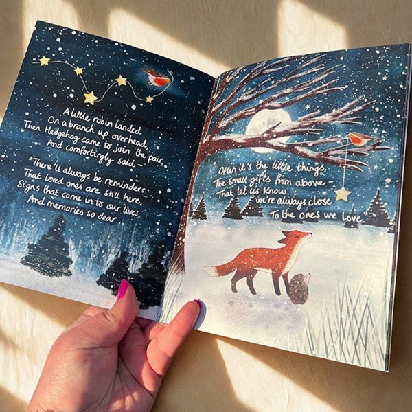 Fox Under The Moon The Longest Night Paperback Book - Old Railway Line Garden Centre
