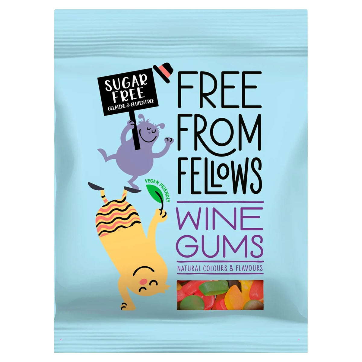 Free From Fellows 100g Wine Gums