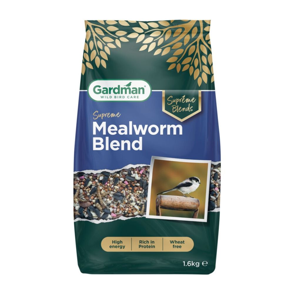 Gardman 1.6kg Supreme Mealworm Blend