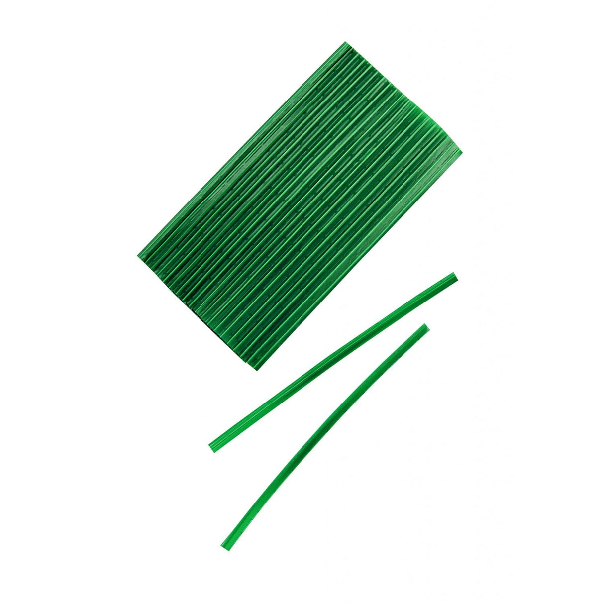 Gardman 5" (13cm) Green Wire Twists (Pack of 100) - Old Railway Line Garden Centre