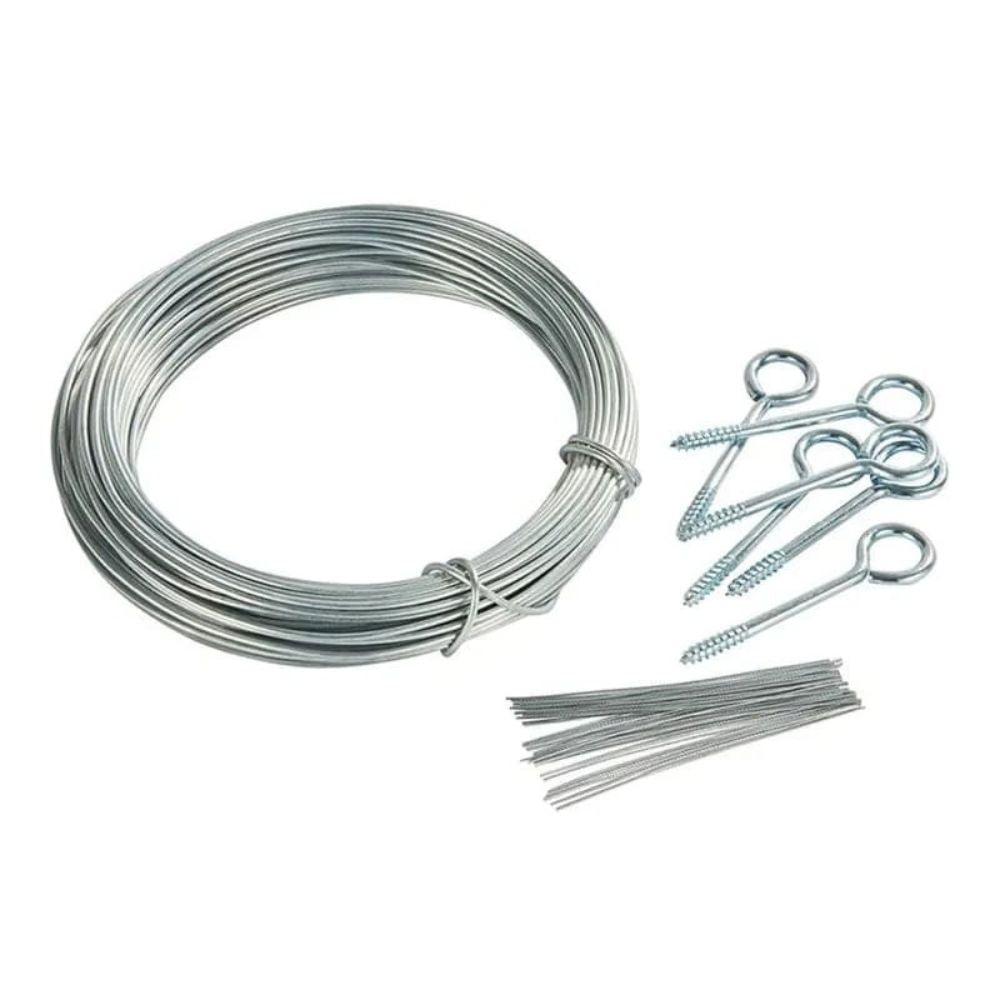 Gardman Galvanised Steel Fence & Screening Wire Kit