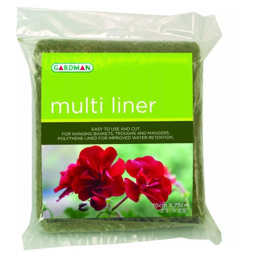 Gardman 0.6m Wide Hanging Basket Easy Liner
