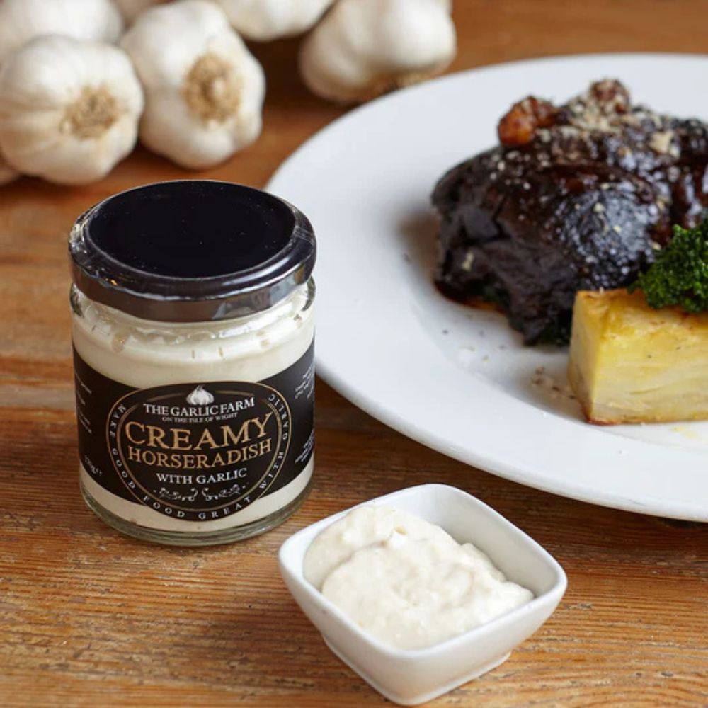 Garlic Farm 175g Creamy Horseradish with Garlic