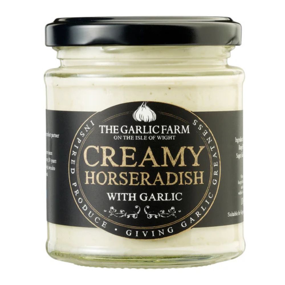 Garlic Farm 175g Creamy Horseradish with Garlic