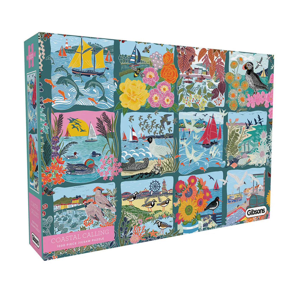Gibsons Games 1000 Piece Coastal Calling Jigsaw Puzzle