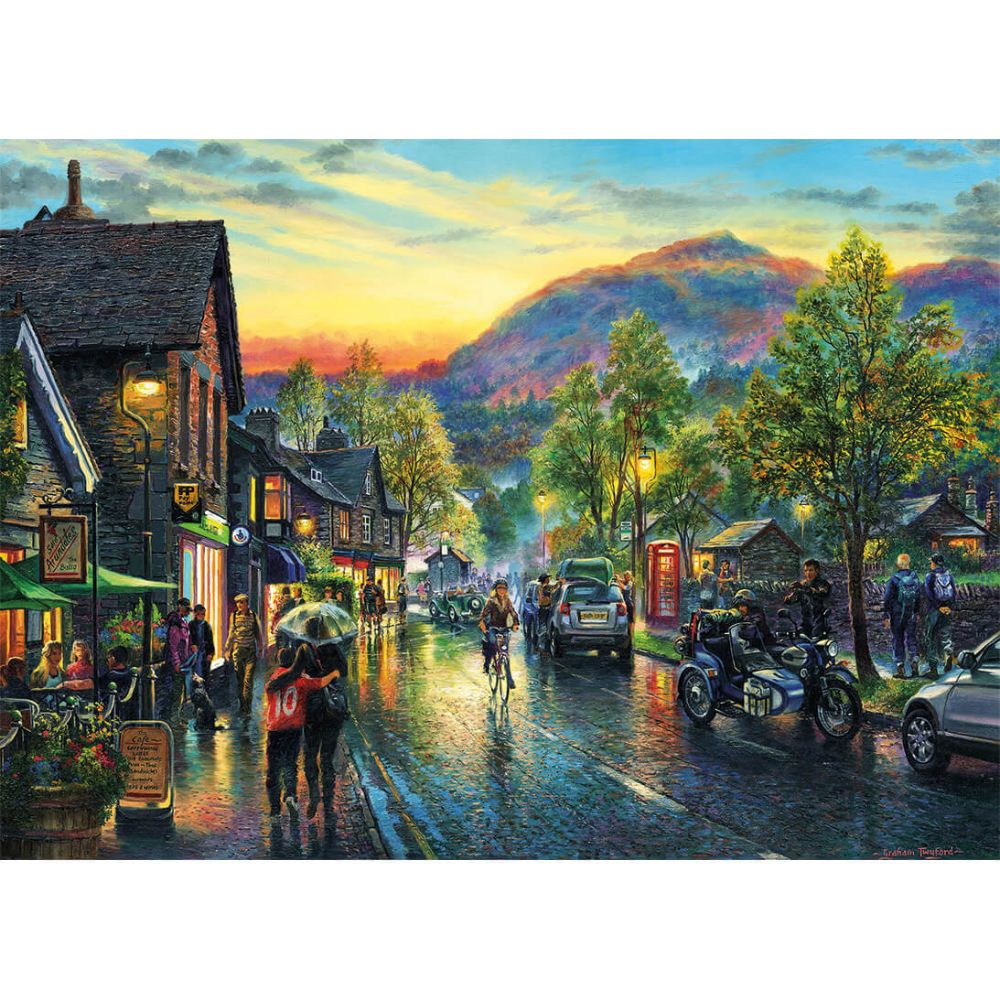 Gibsons Games Grasmere By Twilight 1000 PIece Jigsaw Puzzle