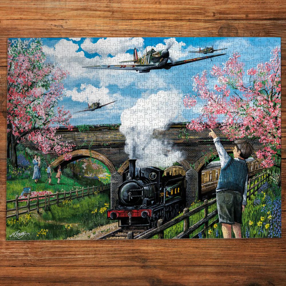 Gibsons Games Spitfire Surprise 1000 Piece Jigsaw Puzzle