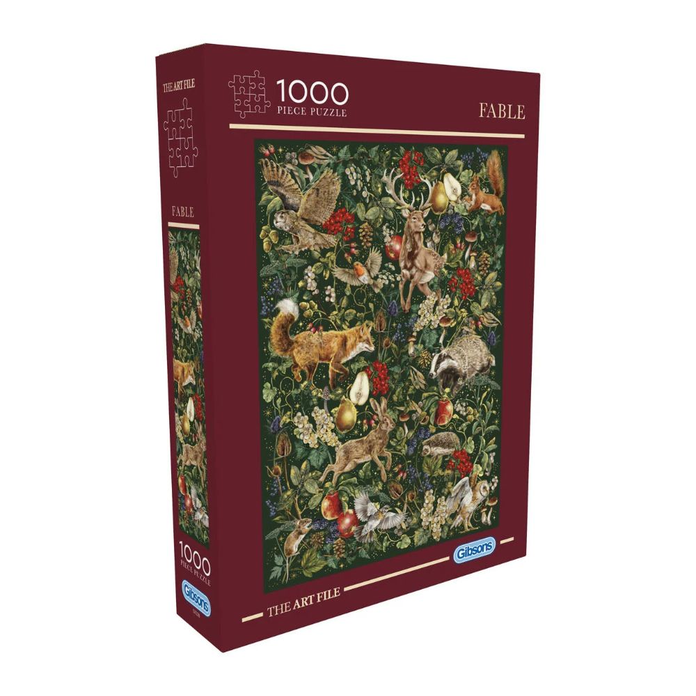 Gibsons Games The Art File Fable 1000 Piece Jigsaw Puzzle