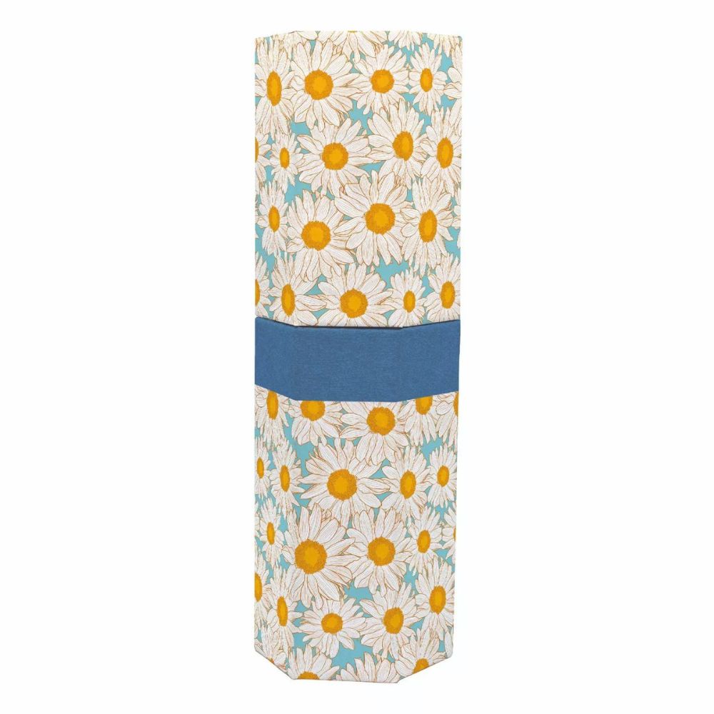 Gifted Stationery Hazy Daisies Pencil Set with Case