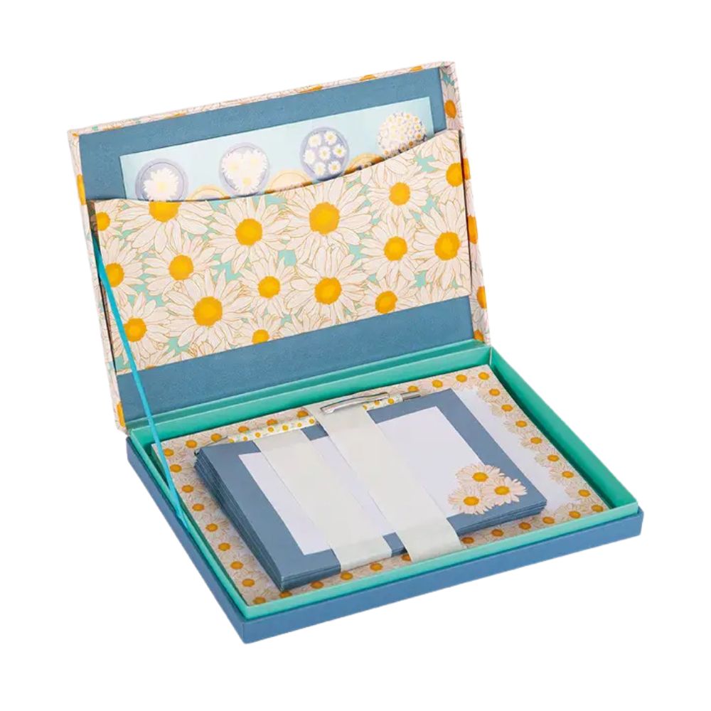 Gifted Stationery Hazy Daises Writing Set